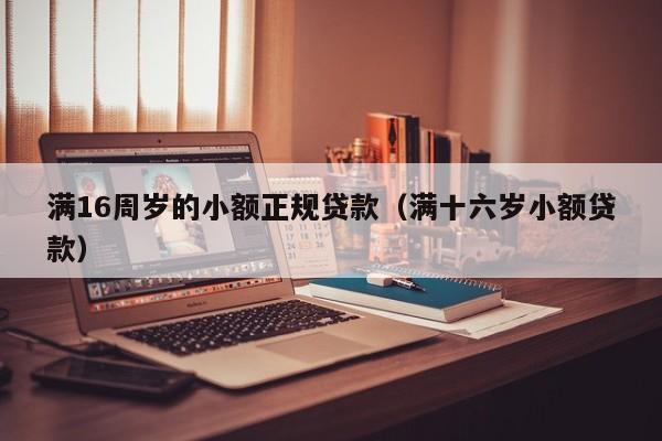 满16周岁的小额正规贷款(满十六岁小额贷款)